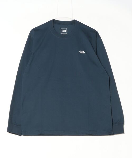 THE NORTH FACE(ザノースフェイス)の「ザ ノース フェイス THE NORTH FACE L/S FD Nuptse Cotton Tee_ロングスリーブフラッシュドライヌプシコットンティー(Tシャツ/カットソー・メンズ・ブラック/グレー/ネイビー/ホワイト/ブルー/オフホワイト・M/L/LL/SS/S/3L)」の5枚目の写真
