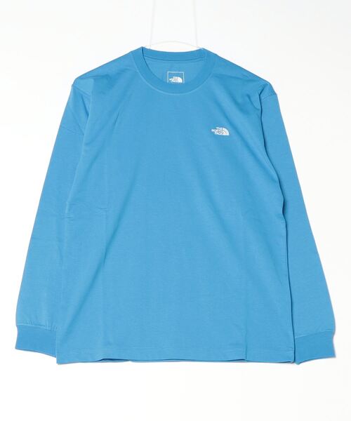 THE NORTH FACE(ザノースフェイス)の「ザ ノース フェイス THE NORTH FACE L/S FD Nuptse Cotton Tee_ロングスリーブフラッシュドライヌプシコットンティー(Tシャツ/カットソー・メンズ・ブラック/グレー/ネイビー/ホワイト/ブルー/オフホワイト・M/L/LL/SS/S/3L)」の6枚目の写真