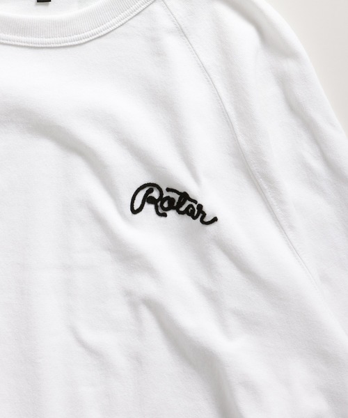 ROTAR（ローター）の「Chain Rope logo Raglan Tee（Tシャツ/カットソー・メンズ・ブラック/ホワイト/ネイビー/ベージュ・MEDIUM/LARGE/X-LARGE）」の7枚目の写真
