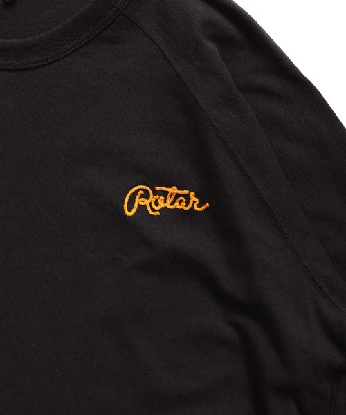 ROTAR（ローター）の「Chain Rope logo Raglan Tee（Tシャツ/カットソー・メンズ・ブラック/ホワイト/ネイビー/ベージュ・MEDIUM/LARGE/X-LARGE）」の8枚目の写真