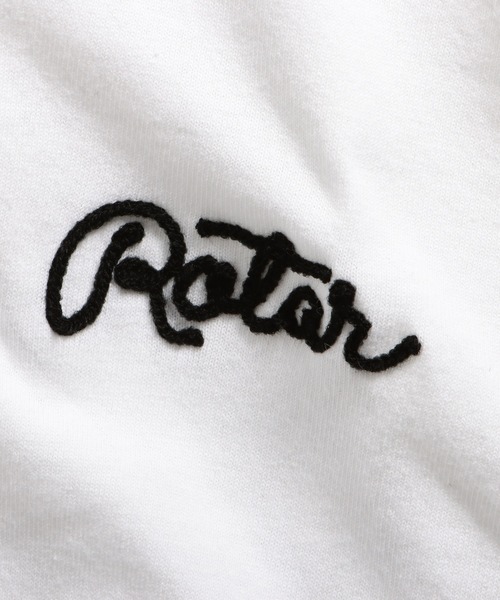 ROTAR（ローター）の「Chain Rope logo Raglan Tee（Tシャツ/カットソー・メンズ・ブラック/ホワイト/ネイビー/ベージュ・MEDIUM/LARGE/X-LARGE）」の11枚目の写真