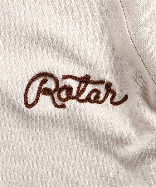 ROTAR（ローター）の「Chain Rope logo Raglan Tee（Tシャツ/カットソー・メンズ・ブラック/ホワイト/ネイビー/ベージュ・MEDIUM/LARGE/X-LARGE）」の14枚目の写真