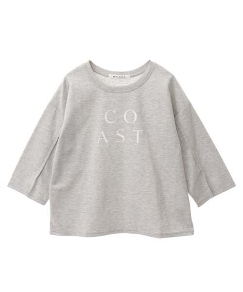 MELROSE claire(メルローズ クレール)の「ローマプリントTシャツ(Tシャツ/カットソー・レディース・ブラック/トップグレー/ホワイト・FREE)」の9枚目の写真
