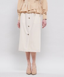 #snc 即決 エポカ EPOCA スカート 40 黄 花柄 光沢 シルク 美品 レディース [452850] エポカ EPOCA スカート イエロー 黄色 40 三陽商会 美品 春夏