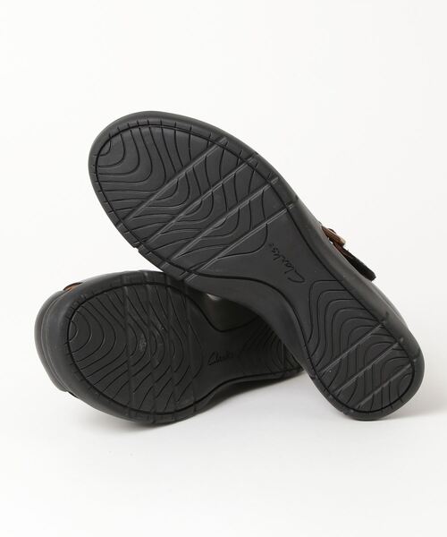 Clarks（クラークス）の「Certina Sun / セルティナサン（ブラックレザー）（サンダル・レディース・ブラック・UK3/UK3.5/UK4/UK4.5/UK5/UK5.5/UK6）」の9枚目の写真