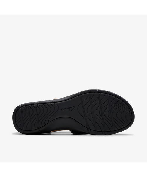 Clarks（クラークス）の「Certina Sun / セルティナサン（ブラックレザー）（サンダル・レディース・ブラック・UK3/UK3.5/UK4/UK4.5/UK5/UK5.5/UK6）」の3枚目の写真
