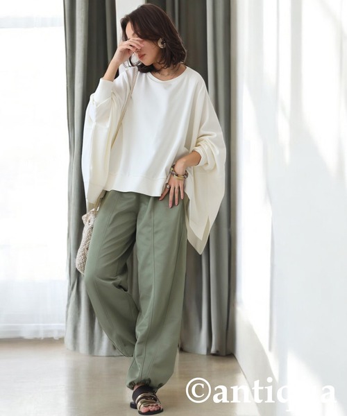 antiqua(アンティカ)の「モードワイドトップス(その他トップス・レディース・ホワイト/ブルー/ブラック・ONESIZE)」の17枚目の写真