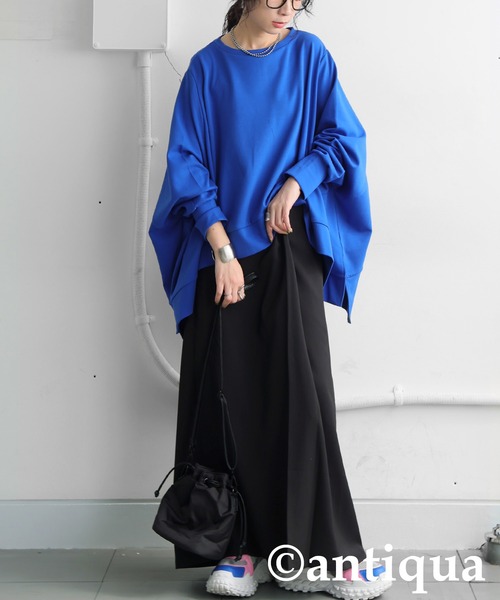 antiqua(アンティカ)の「モードワイドトップス(その他トップス・レディース・ホワイト/ブルー/ブラック・ONESIZE)」の22枚目の写真