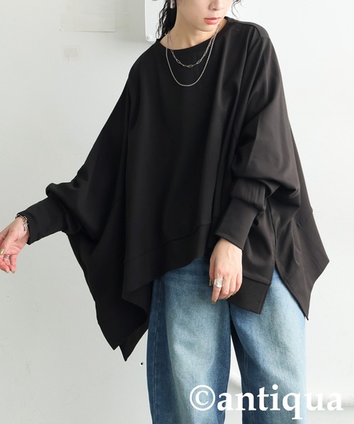 antiqua(アンティカ)の「モードワイドトップス(その他トップス・レディース・ホワイト/ブルー/ブラック・ONESIZE)」の12枚目の写真