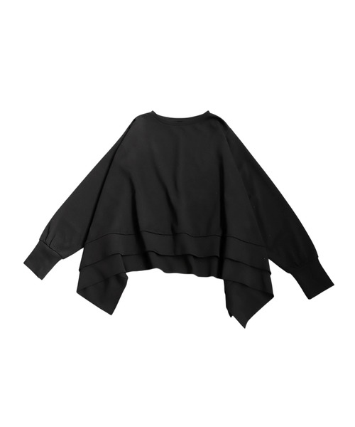 antiqua(アンティカ)の「モードワイドトップス(その他トップス・レディース・ホワイト/ブルー/ブラック・ONESIZE)」の8枚目の写真
