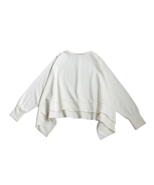antiqua(アンティカ)の「モードワイドトップス(その他トップス・レディース・ホワイト/ブルー/ブラック・ONESIZE)」の9枚目の写真