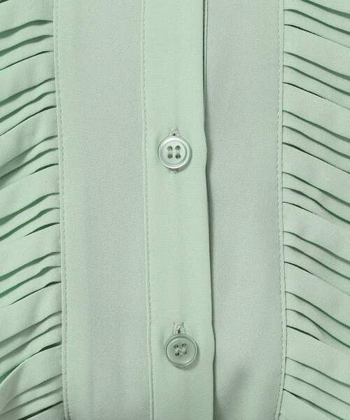 セール】【お仕事にも！／プリーツフリル】春色ブラウス（シャツ