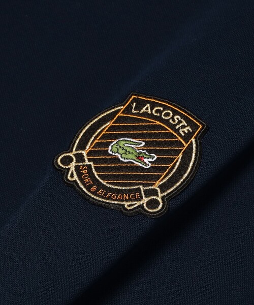 LACOSTE（ラコステ）の「【別注】LACOSTE / バッジ カノコ Tシャツ（Tシャツ/カットソー・メンズ・ブラック/ライトブルー/ホワイト/ネイビー・1/2/3/4/5）」の8枚目の写真