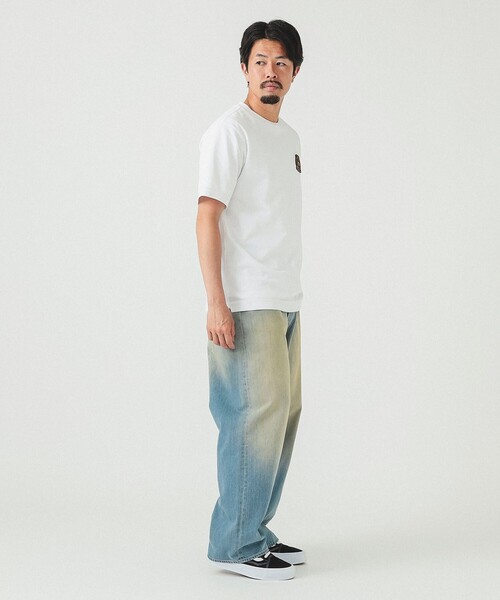 LACOSTE（ラコステ）の「【別注】LACOSTE / バッジ カノコ Tシャツ（Tシャツ/カットソー・メンズ・ブラック/ライトブルー/ホワイト/ネイビー・1/2/3/4/5）」の10枚目の写真