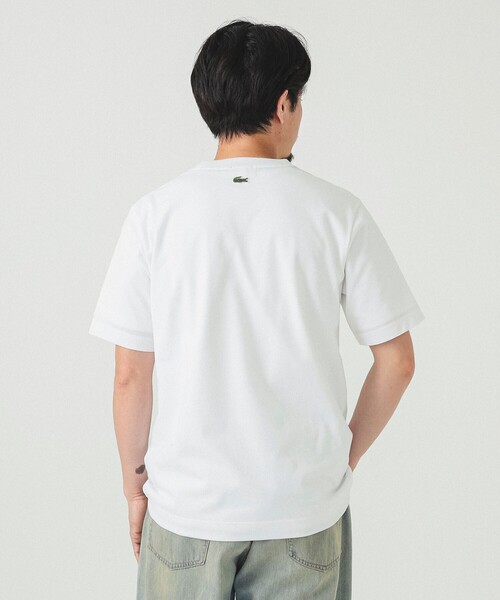 LACOSTE（ラコステ）の「【別注】LACOSTE / バッジ カノコ Tシャツ（Tシャツ/カットソー・メンズ・ブラック/ライトブルー/ホワイト/ネイビー・1/2/3/4/5）」の14枚目の写真