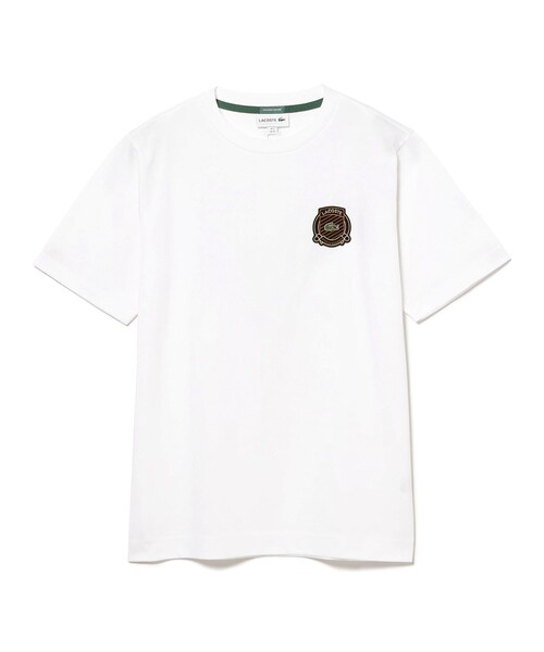LACOSTE（ラコステ）の「【別注】LACOSTE / バッジ カノコ Tシャツ（Tシャツ/カットソー・メンズ・ブラック/ライトブルー/ホワイト/ネイビー・1/2/3/4/5）」の15枚目の写真