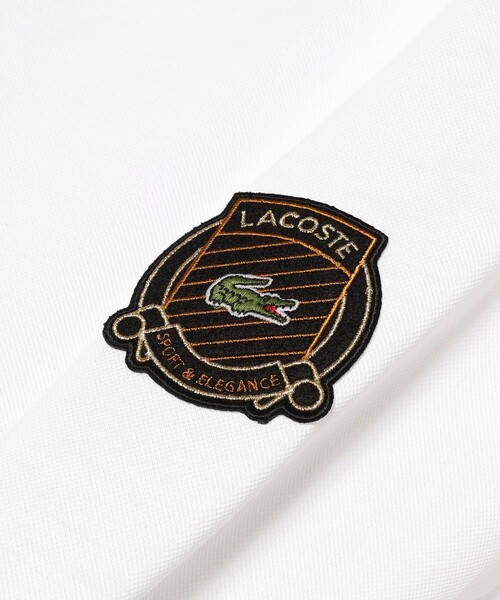 LACOSTE（ラコステ）の「【別注】LACOSTE / バッジ カノコ Tシャツ（Tシャツ/カットソー・メンズ・ブラック/ライトブルー/ホワイト/ネイビー・1/2/3/4/5）」の17枚目の写真