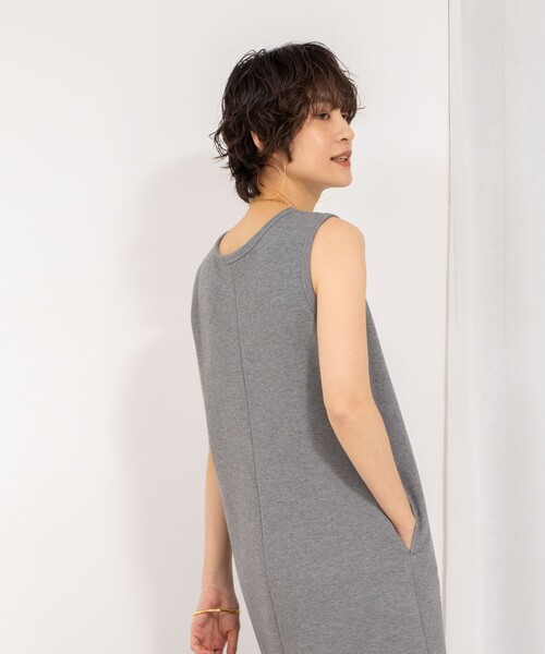NOLLEY’S（ノーリーズ）の「【MD 二見☆別注】ウォッシャブルダブルフェイスカットワンピース（ワンピース・レディース・ブラック/グレー・38）」の12枚目の写真