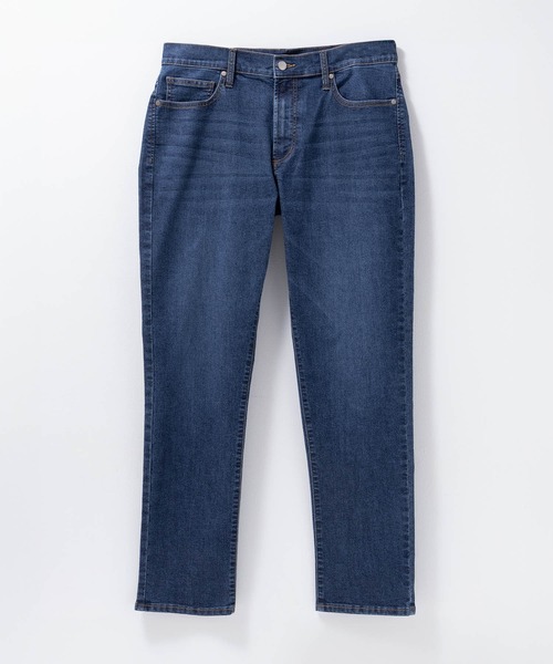 NAVY(ネイビー)の「NAVY SARARI COOLデニムストレートパンツ【冷感 ドライ ストレッチ】(デニムパンツ・メンズ・ワンウォッシュ/ブルー系その他・S/M/L/XL/XXL)」の15枚目の写真