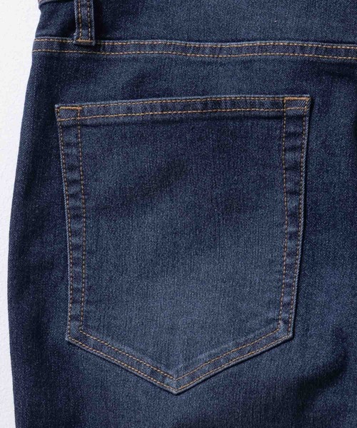 NAVY(ネイビー)の「NAVY SARARI COOLデニムストレートパンツ【冷感 ドライ ストレッチ】(デニムパンツ・メンズ・ワンウォッシュ/ブルー系その他・S/M/L/XL/XXL)」の20枚目の写真