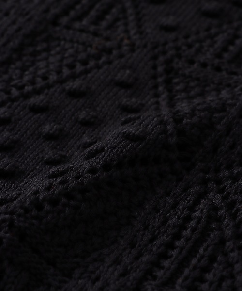 venit（ヴェニット）の「VENIT / popcorn sailor color knit(ポップコーンセーラーカラーニット VEK-7503-A)（ニット/セーター・レディース・ブラック/ブラウン・38）」の17枚目の写真