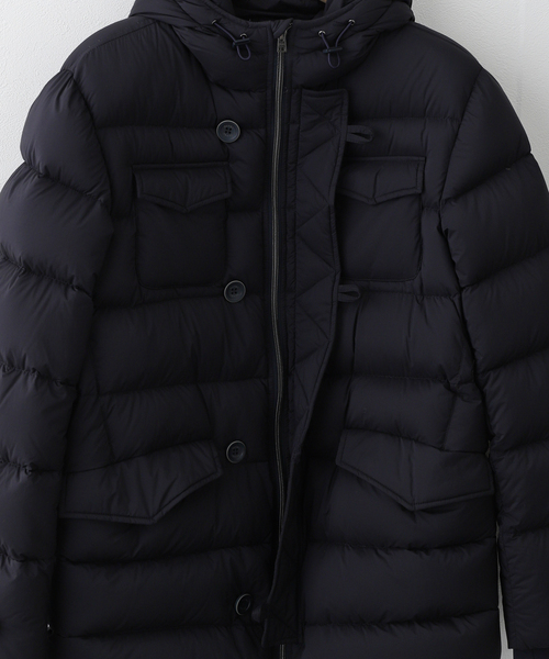 HERNO(ヘルノ)の「HERNO (ヘルノ) Legend 4 Pocket Down Coat PI004ULE(ダウンジャケット/コート・メンズ・ネイビー・52/50)」の3枚目の写真