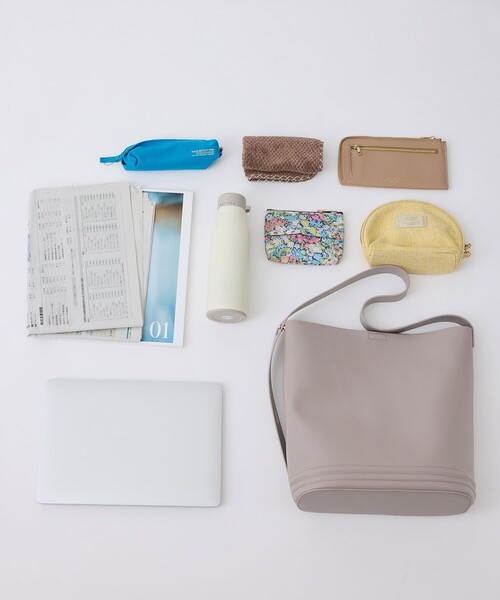 ROPE' PICNIC（ロペピクニック）の「【販売終了】【A4対応】2WAYショルダートートバッグ/通勤対応（トートバッグ・レディース・ホワイト/ブラック/グレー・FREE）」の21枚目の写真