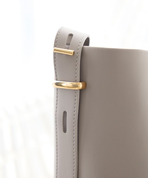 ROPE' PICNIC（ロペピクニック）の「【販売終了】【A4対応】2WAYショルダートートバッグ/通勤対応（トートバッグ・レディース・ホワイト/ブラック/グレー・FREE）」の12枚目の写真