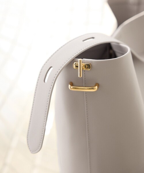 ROPE' PICNIC（ロペピクニック）の「【販売終了】【A4対応】2WAYショルダートートバッグ/通勤対応（トートバッグ・レディース・ホワイト/ブラック/グレー・FREE）」の11枚目の写真