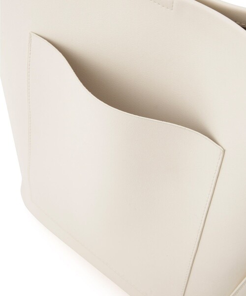 ROPE' PICNIC（ロペピクニック）の「【販売終了】【A4対応】2WAYショルダートートバッグ/通勤対応（トートバッグ・レディース・ホワイト/ブラック/グレー・FREE）」の4枚目の写真