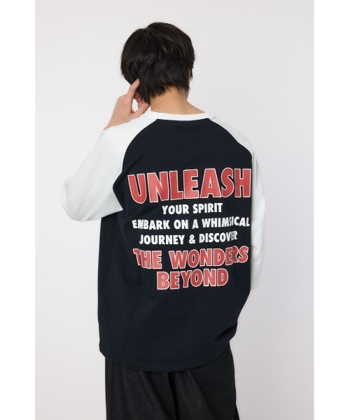 RODEO CROWNS WIDE BOWL（ロデオクラウンズワイドボウル）の「ウィムジー7分袖Tシャツ（Tシャツ/カットソー・メンズ・ライトイエロー/ブラック/ホワイト・MEDIUM/LARGE）」の14枚目の写真