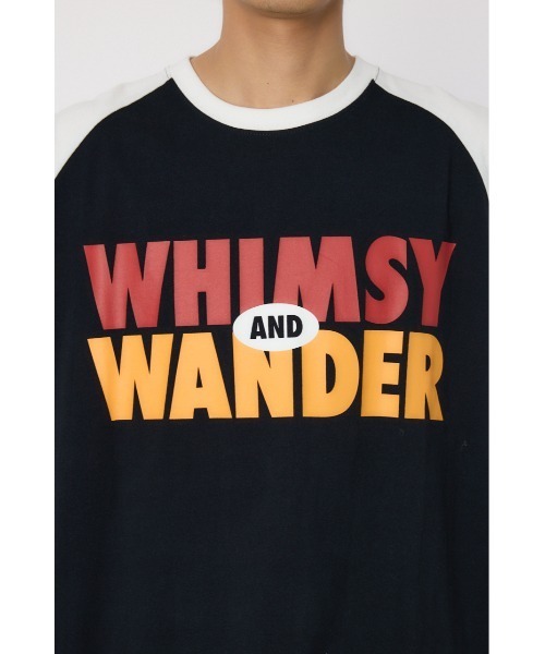 RODEO CROWNS WIDE BOWL（ロデオクラウンズワイドボウル）の「ウィムジー7分袖Tシャツ（Tシャツ/カットソー・メンズ・ライトイエロー/ブラック/ホワイト・MEDIUM/LARGE）」の7枚目の写真