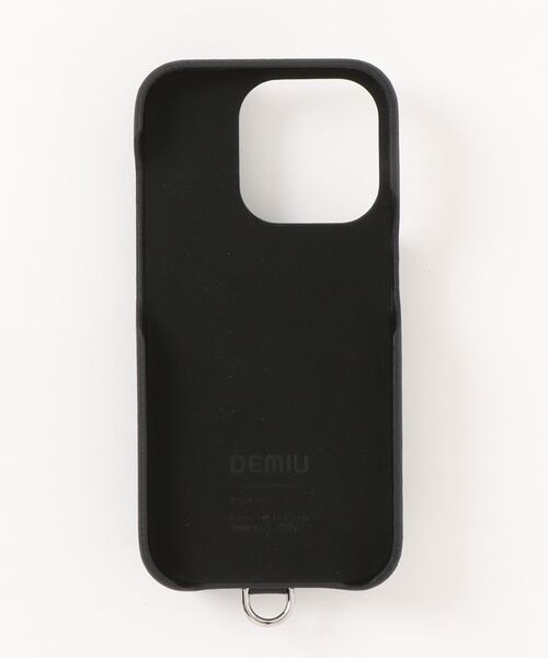 DEMIU（デミュウ）の「BALLON CINQブラック×ブラックスタッズDEMIUiPhone15Pro（スマホケース/カバー・レディース・ブラック系その他・FREE）」の4枚目の写真