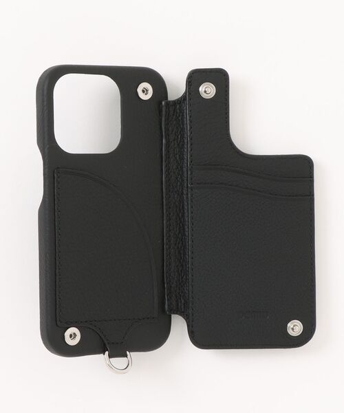 DEMIU（デミュウ）の「BALLON CINQブラック×ブラックスタッズDEMIUiPhone15Pro（スマホケース/カバー・レディース・ブラック系その他・FREE）」の5枚目の写真