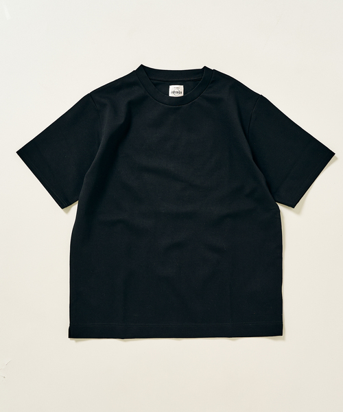 417 EDIFICE(フォーワンセブンエディフィス)の「JAPONCH / ポンチ カットソーS/S(Tシャツ/カットソー・メンズ・ブラック/グリーン/ホワイト/グレー/ブラック系その他/ネイビー/ベージュ・X-LARGE/LARGE/MEDIUM/SMALL)」の1枚目の写真