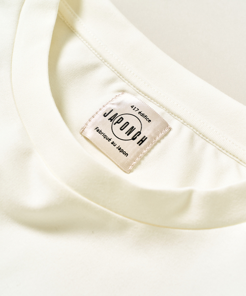 417 EDIFICE(フォーワンセブンエディフィス)の「JAPONCH / ポンチ カットソーS/S(Tシャツ/カットソー・メンズ・ブラック/グリーン/ホワイト/グレー/ブラック系その他/ネイビー/ベージュ・X-LARGE/LARGE/MEDIUM/SMALL)」の13枚目の写真