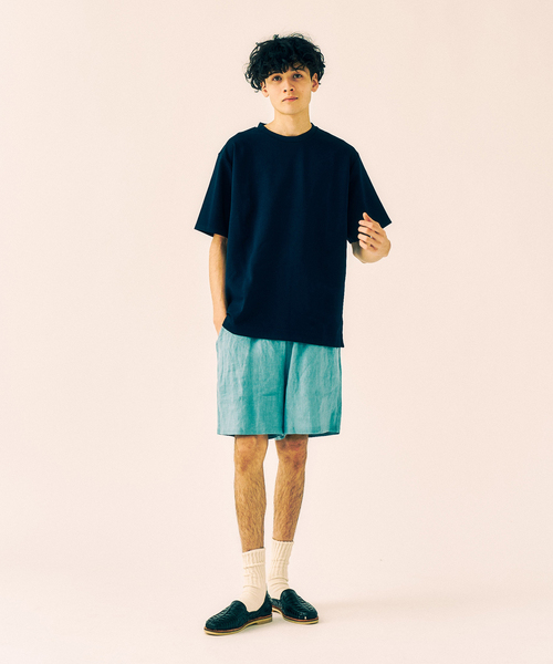 417 EDIFICE(フォーワンセブンエディフィス)の「JAPONCH / ポンチ カットソーS/S(Tシャツ/カットソー・メンズ・ブラック/グリーン/ホワイト/グレー/ブラック系その他/ネイビー/ベージュ・X-LARGE/LARGE/MEDIUM/SMALL)」の21枚目の写真