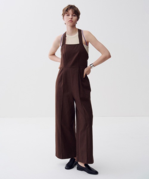 AKTE(アクテ)の「【AKTE × AMPHI】アメリカンスリーブブラトップ(キャミソール・レディース・サンドベージュ/ブラック・FREE)」の10枚目の写真