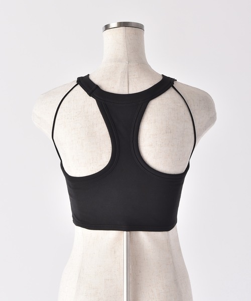 AKTE(アクテ)の「【AKTE × AMPHI】アメリカンスリーブブラトップ(キャミソール・レディース・サンドベージュ/ブラック・FREE)」の15枚目の写真