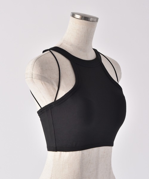 AKTE(アクテ)の「【AKTE × AMPHI】アメリカンスリーブブラトップ(キャミソール・レディース・サンドベージュ/ブラック・FREE)」の16枚目の写真