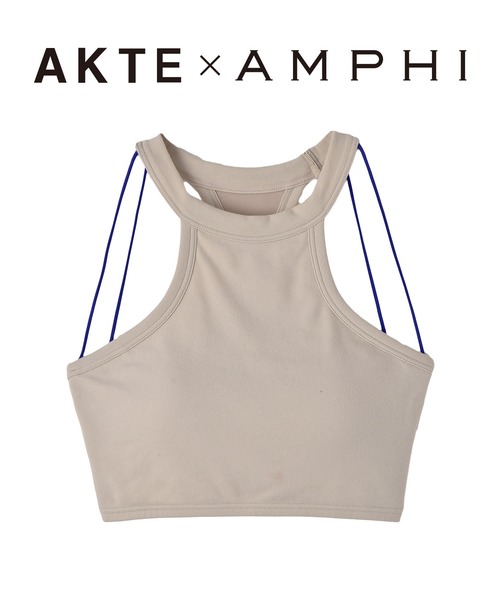 AKTE × AMPHI】アメリカンスリーブブラトップ（キャミソール）｜AKTE