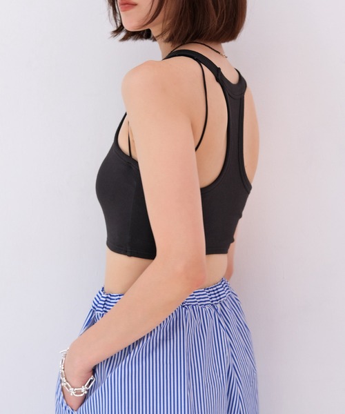 AKTE × AMPHI】アメリカンスリーブブラトップ（キャミソール）｜AKTE