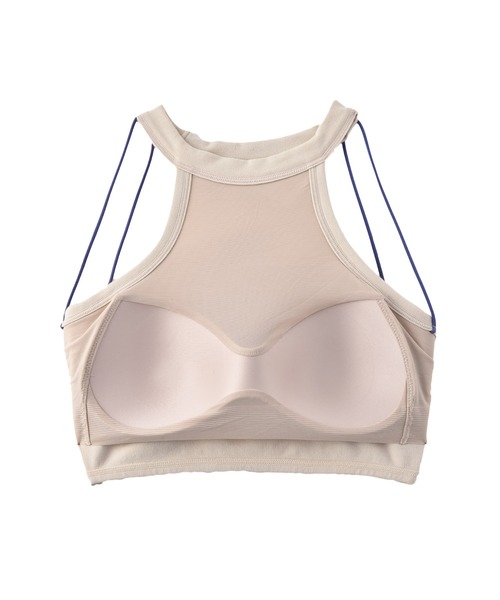 AKTE(アクテ)の「【AKTE × AMPHI】アメリカンスリーブブラトップ(キャミソール・レディース・サンドベージュ/ブラック・FREE)」の19枚目の写真