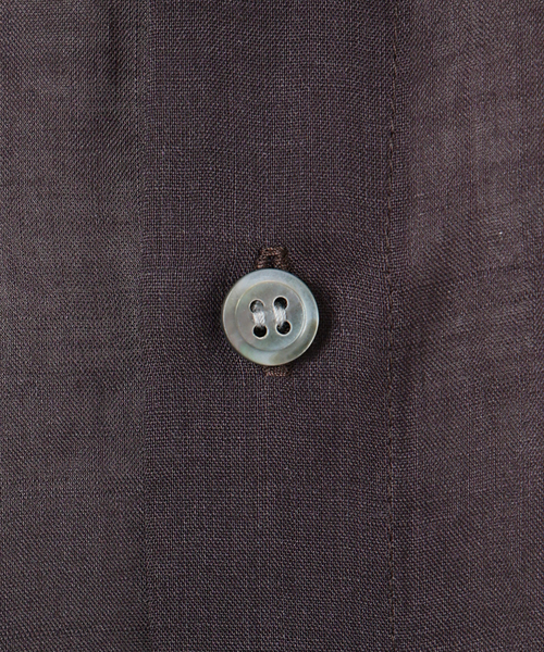 IENA LA BOUCLE（イエナラブークル）の「IENA LA BOUCLE ラミーシアーシャツ（シャツ/ブラウス・レディース・ブラウン/ピンク・FREE）」の16枚目の写真