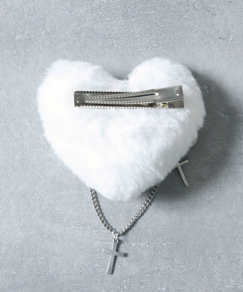 ハートファークロスヘアピン（ヘアピン）｜Amilige（アミリージュ）の