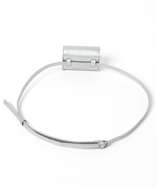 LEPSIM(レプシィム)の「Wポーチベルトバッグ 326230(ボディバッグ/ウエストポーチ・レディース・シルバー/ブラック/グリーン・ONE SIZE)」の14枚目の写真