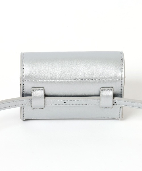 LEPSIM(レプシィム)の「Wポーチベルトバッグ 326230(ボディバッグ/ウエストポーチ・レディース・シルバー/ブラック/グリーン・ONE SIZE)」の8枚目の写真