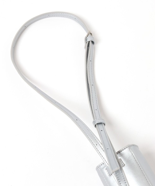 LEPSIM(レプシィム)の「Wポーチベルトバッグ 326230(ボディバッグ/ウエストポーチ・レディース・シルバー/ブラック/グリーン・ONE SIZE)」の9枚目の写真