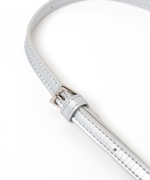 LEPSIM(レプシィム)の「Wポーチベルトバッグ 326230(ボディバッグ/ウエストポーチ・レディース・シルバー/ブラック/グリーン・ONE SIZE)」の10枚目の写真