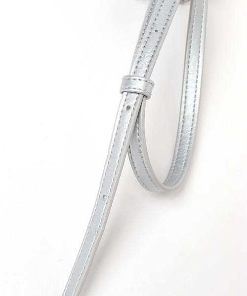 LEPSIM(レプシィム)の「Wポーチベルトバッグ 326230(ボディバッグ/ウエストポーチ・レディース・シルバー/ブラック/グリーン・ONE SIZE)」の11枚目の写真